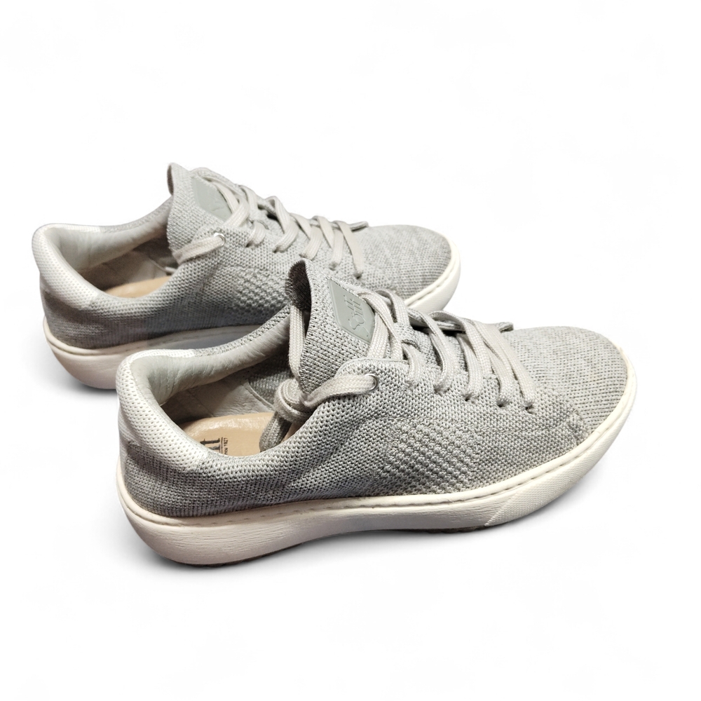 Sofft Waylyn Fabric Knit Grey Sneaker Womens 7.5M - Picture 3 of 9